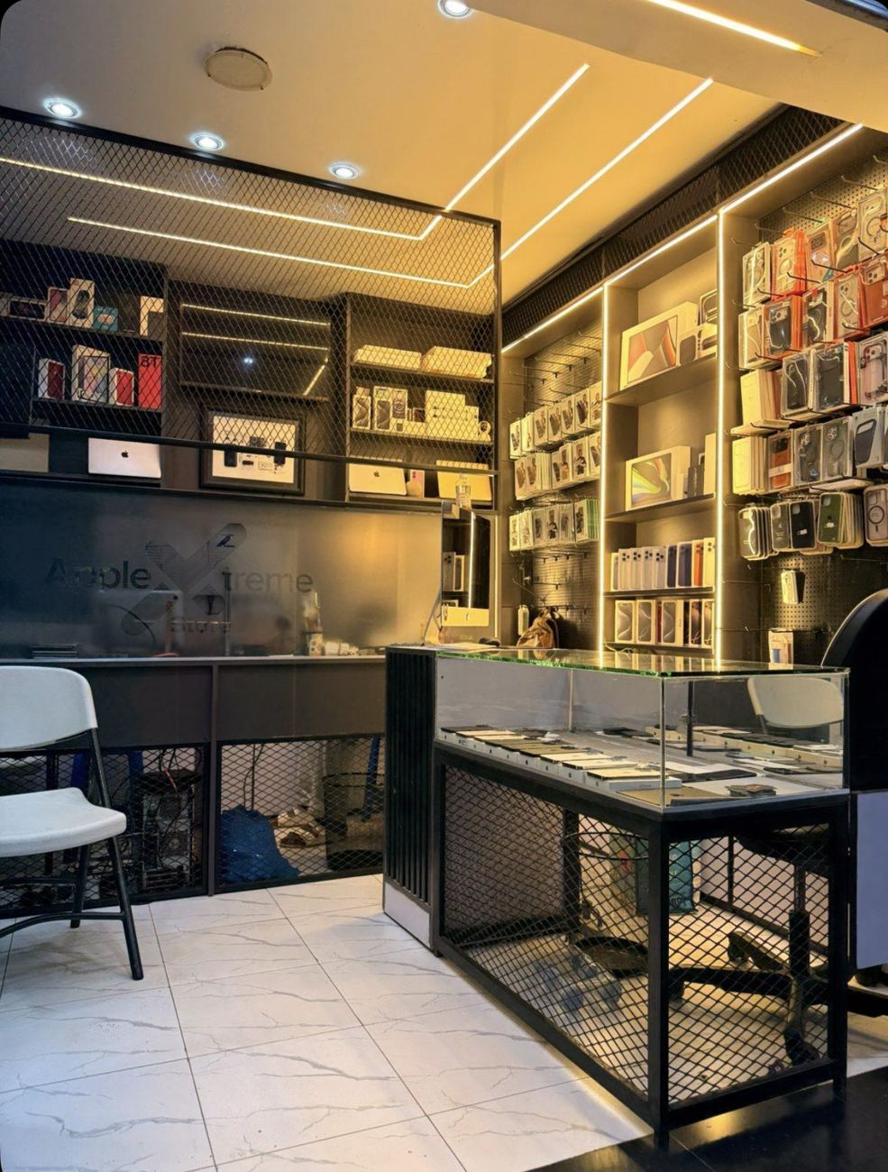 Inside the AppleXtreme Store showroom in Kampala